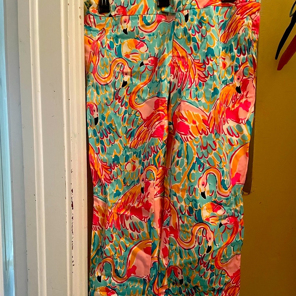 Lily Pulitzer ankle length pants.
